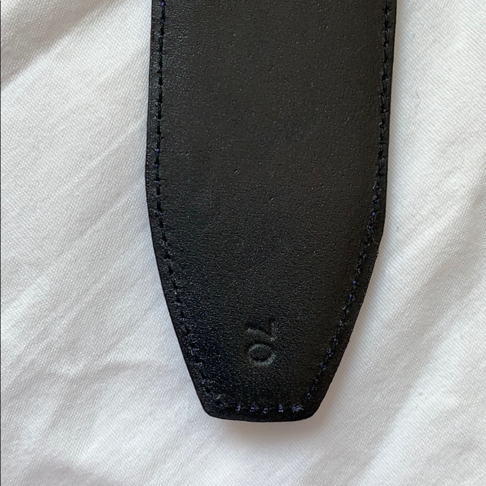 Belt, Salvatore Ferragamo, NWOT, purplish blue - Picture 5 of 7